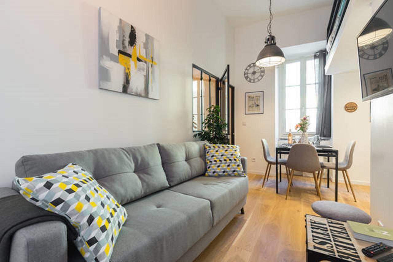 Angle Droit- Loft Charmant Et Atypique, Climatisation, Vieux-Nice Exterior photo