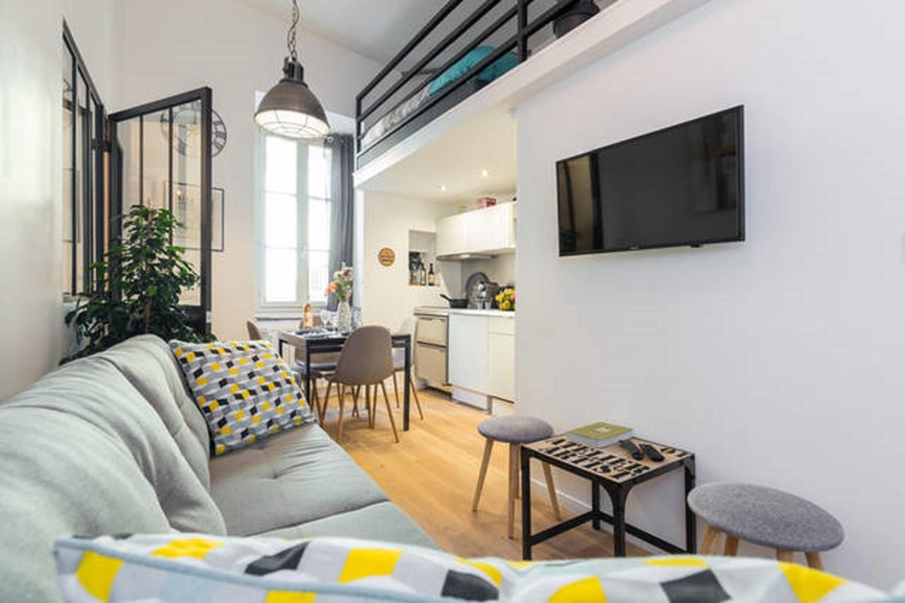 Angle Droit- Loft Charmant Et Atypique, Climatisation, Vieux-Nice Exterior photo